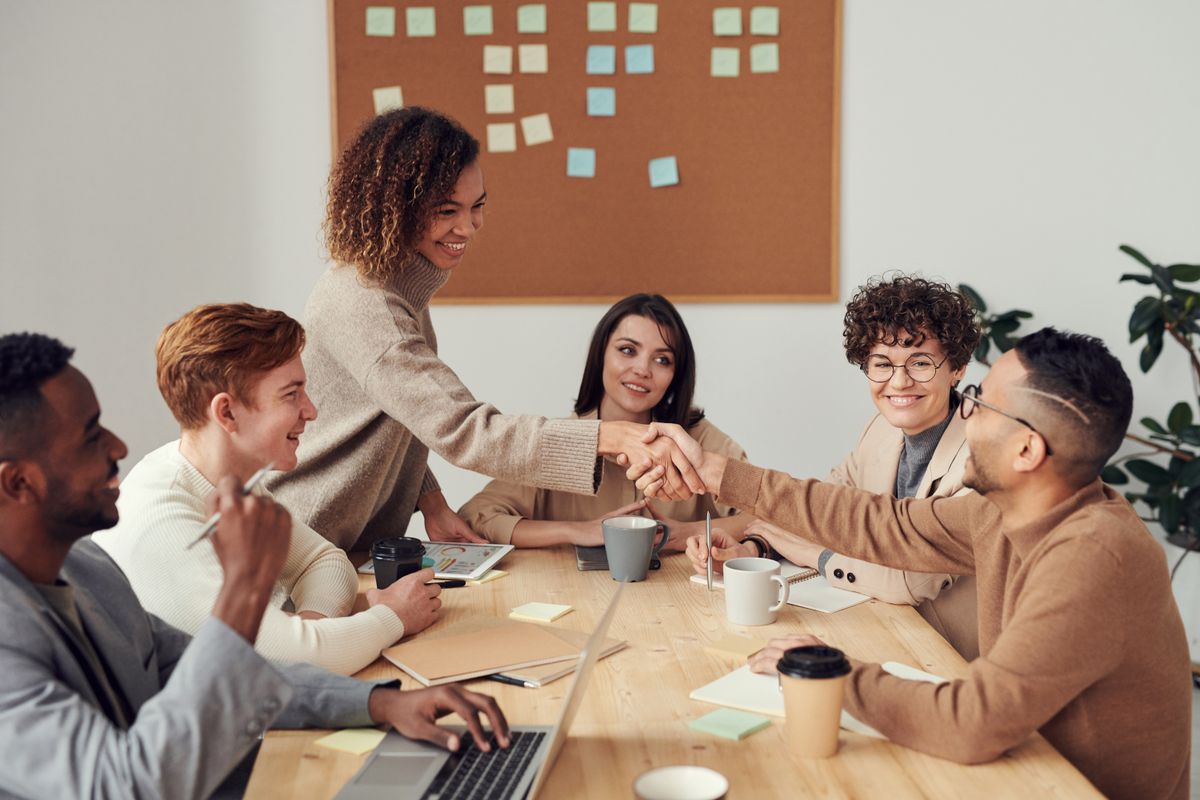 Office scavenger hunt team building game